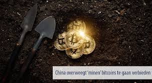 Dit stond gelijk aan 25 keer de waarde van de bitcoin, die ongeveer op €28.000 ligt. China Overweegt Minen Bitcoins Te Gaan Verbieden