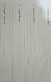 Maybe you would like to learn more about one of these? Tulislah Dan Jelaskan Langkah Langkah Membuat Gambar Cerita Tolong Bantu Jawab Dengan Benar Yaa Brainly Co Id