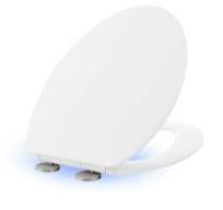 Cholet Elongated Quick-Release Toilet Seat with Night Light