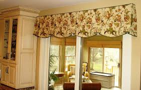 red kitchen curtains and valances photo