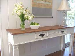 White Hamptons French Provincial Hall Console Table Laura Ashley Wallpaper Draw In Sydney Nsw Ebay Hall Decor Hampton Furniture Hall Console Table