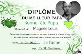 9 modèles à imprimer le fête des pères approche, je vous ai préparé quelques diplômes. Pour Toi Mon Petit Papa Picmix
