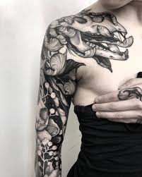 Laser removal of decorative tattoos. Incredible Black Tattoos By Kelly Violet Inkppl