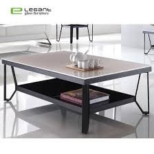 Adds a modern playful look to your home. China Rectangle Painting Glass Coffee Table With Black Coated Iron Base China Painting Glass Console Table Painting Glass Coffee Table