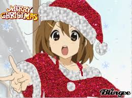 Merry Christmas Anime Gif Are you bored with default plain keyboard theme? merry christmas anime gif