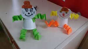 Kagit Katlama Teknigi Kedi Merdiveni Bardaktan Etkinlik Sanat Etkinlikleri Okul Oncesi Okul Oncesi Aktiviteler