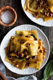 Butternut Squash Ricotta Ravioli With Hazelnut Honey Butter On The Feedfeed Butternut Squash Ravioli Butter Squash Recipe Best Butternut Squash Recipe