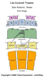 Lila Cockrell Theatre Seating Chart