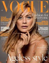 42-letnia Carolyn Murphy wraca na okładce "Vogue'a"
