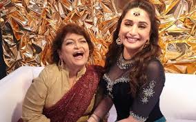 Bollywood actor madhuri dixit nene is a timeless beauty who defines grace and poise. Happy Birthday Madhuri Dixit Legendary Choreographer Saroj Khan Wishes Her Inspiration With Sweet Unseen Pics From