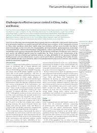The highest payment for an oncologist salary is estimated to reach $685,010 per year. Pdf Challenges To Effective Cancer Control In China India And Russia