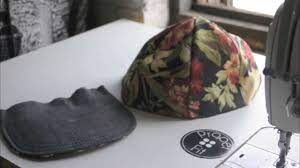 How To Make A Snapback Baseball Hat Properfit Diy Better Idea Don T Do Brim Or Snap Back Just Straight Panels An Baseball Hats Welding Hats Cap Patterns