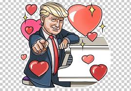 Donald trump riding republican elephant caricature. Donald Trump Telegram Sticker United States Messaging Apps Png Clipart Art Cartoon Celebrities Fictional Character Hand