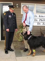 Shot Montgomery police dog Bodi will recover, regain sight in one eye  (photos, video)