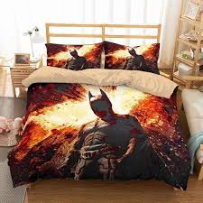 This licensed batman bed in a bag is available in twin, full, and queen sizes. Order Bat Man 4 3d Customized Duvet Cover Bedding Sets From Brightroomy Now