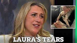 Pregnant Olympic legend Laura Kenny fights back tears live