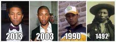Erratically Chasing Erato Pharrell Williams Is Either A Time Traveler Or A