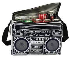 Le Boom Box Stereobag Mit Kuhltasche Bouee Gonflable Sac Magique Lecteur De Musique