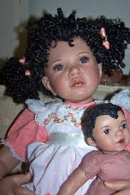 Mara African American Resin Doll by Joan Blackwood Ltd. Ed. w/ Box & COA