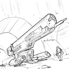 Last Delivery By Zombat Star Citizen Concept Art Drawing Starship Concept