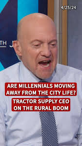 Even after the Covid boom, Tractor Supply CEO Hal Lawton tells @jimcramer  many Americans are still leaving cities for rural areas.