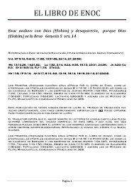 El libro de enoc completo pdf enoc nació siete generaciones después de adán , por lo que fue un contemporáneo aproximado de lamec de la línea de caín. Pdf Libro De Enoc Allan H Academia Edu