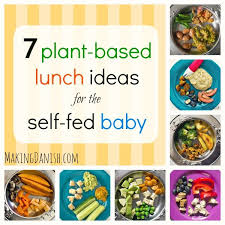 7 Plant Based Lunch Ideas For The Self Fed Baby 10 Month Old Baby Food Plant Based Lunch 7 Month Old Baby Food