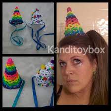Kandi Party Hat By Kanditoybox Kandi Kandi Bracelets Kandi Patterns