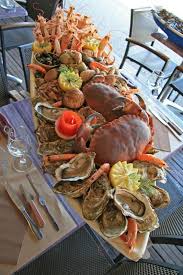 Seafood Boat Seafood Platter Seafood Buffet Food