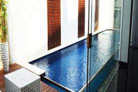 Kolam Renang Transparansi Glass Pool Swimmingpool Idea