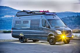 Off Grid Outside Van In 2020 Van Recreational Vehicles Mercedes Sprinter 4x4