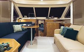 Silverton 33 Convertible Boat Interior Silverton Interior Design