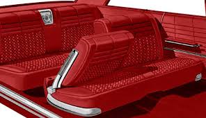 Owner's manual, getting to know manual. 1964 Chevrolet Impala Parts Interior Soft Goods Seat Upholstery