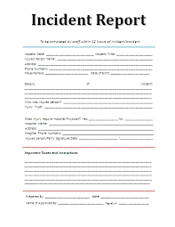 Free Printable Police Report Template Form Generic Sample Printable Legal Forms For Attorney Lawyer Incident Report Form Incident Report Police Report