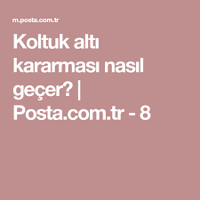 Koltuk Alti Kararmasi Nasil Gecer Posta Com Tr 8 Koltuklar Koltuk Alti Bakken