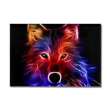 Running wolf wallpapers and stock photos. 3d Firefox Rectangle Magnet By Jonhny Cafepress In 2021 Wolf Wallpaper Abstract Wolf Cool Backgrounds