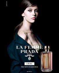 Prada La Femme Prada L Eau Eau De Toilette Pin On Mia Goth