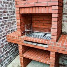 Realiser Un Barbecue Pret A Assembler En Briques Refractaires Barbecue En Brique Design Barbecue Cuisine Exterieur