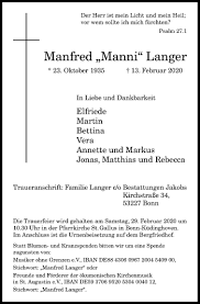 Gedenkkerzen von Manfred Langer