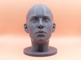 Female Realistic Head Bust (7 Inches & 9 Inches)