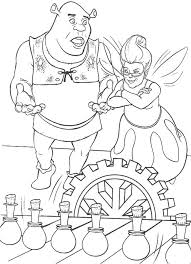 The life of the angry green ogre, shrek, is suddenly turned upside down by a group of characters cast out of the fairy tale kingdom by the evil. Pin On Cartoon Coloring Pages