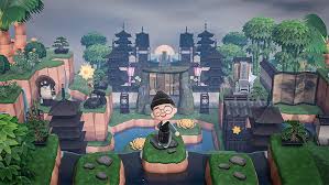 To get young spring bamboo, just hit bamboo thickets with your stone axe. Fun Pagoda Ideas For Animal Crossing New Horizons Think Of Games
