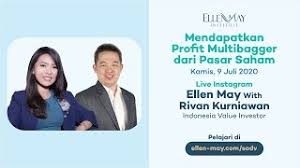 Mendapatkan Profit Multibagger Dari Pasar Saham Ellen May With Rivan Kurniawan Youtube