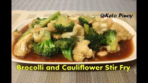 This lightened up stir fry recipe incorporates healthy cauliflower instead of rice! Broccoli And Cauliflower Stir Fry Youtube