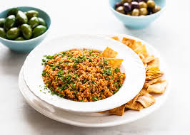 Recipe For Syrian Bulgur Salad Bazergan The Boston Globe Bulgur Salad Vegan Salad Recipes Recipes