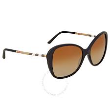 Burberry Brown Gradient Polarized Butterfly Sunglasses Be4235 Q3001t5 57 8053672667981 Sunglasses Burberry Sunglasses Jomashop
