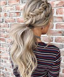 70 Stunning Easy Ponytail Hairstyle Design Inspiration Fashionsum Ponytail Hairstyles Easy Medium Hair Styles Gorgeous Hair Color