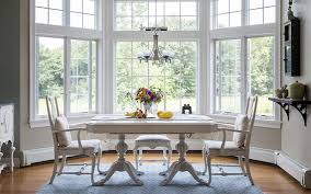 Artists mended the frayed edges of the wallpaper before six experts worked on the installation process for three weeks. Wallpaper Dining Room Table Window White Style 1920x1200 Hd Picture Image