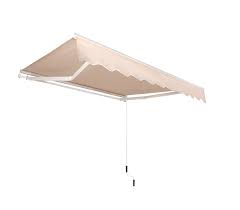 How hard can that be? Buy Best Choice Products 98x80in Retractable Patio Sun Shade Awning Cover W Aluminum Frame Crank Handle Beige Online In Indonesia 52625927