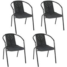 $159.46 (2 used & new offers) Best Price Black Metal Garden Chairs